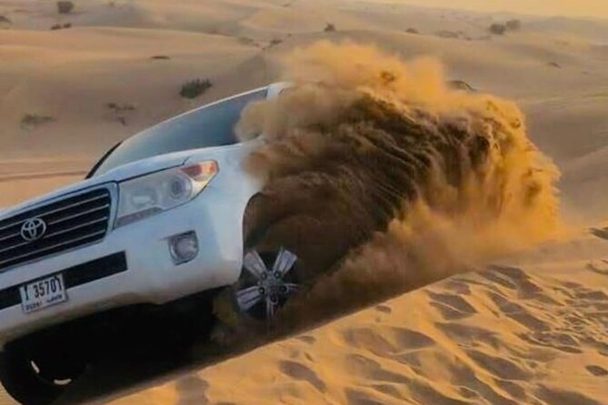 Dubai Desert Safari with Quad Bike, Camel Ride, Dinner and Shows - The Camp: Sheesha, Drinks, and a Busy Evening