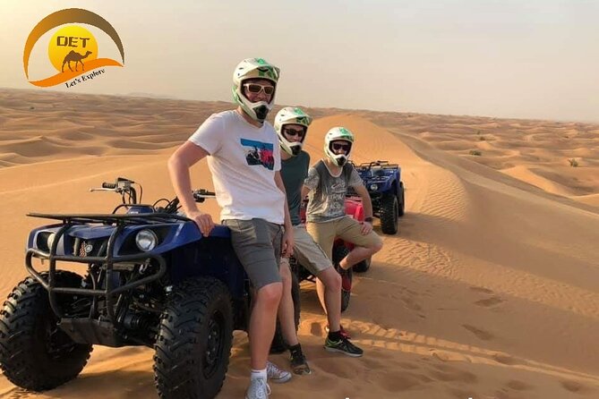 Dubai Desert Safari with Quad Bike, sandboarding, live show & BBQ - Quad biking at Big Red