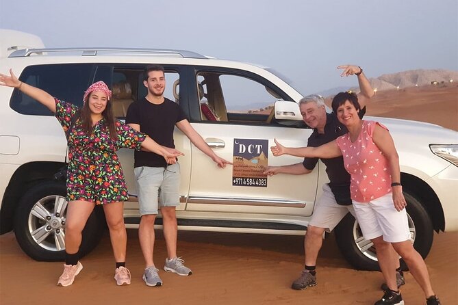 Dubai Desert Safari With Sandboarding & Camel Riding - Sandboarding down the desert slopes