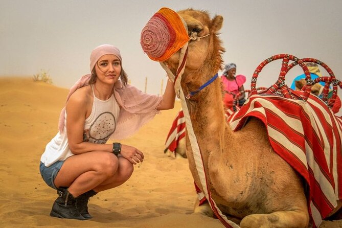Dubai Desert Safari with Self Drive Quad Biking & Camel Riding - Sunset, photos, and a short camel ride