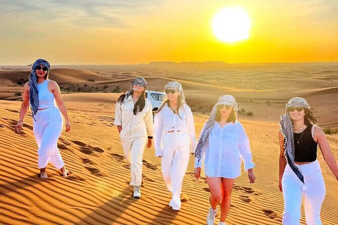 Dubai Desert Safari with Self Drive Quad Biking & Camel Riding - Pickup at 2:30 pm and the ride toward the dunes