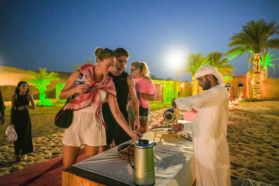 Dubai: Desert Safari with VIP BBQ and Optional Quad Bike - Camel rides and the Al Aweer camp