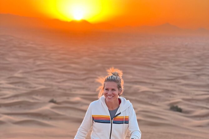 Dubai Desert Sunrise with Dune Bashing & Camel Ride - What the $60 price covers
