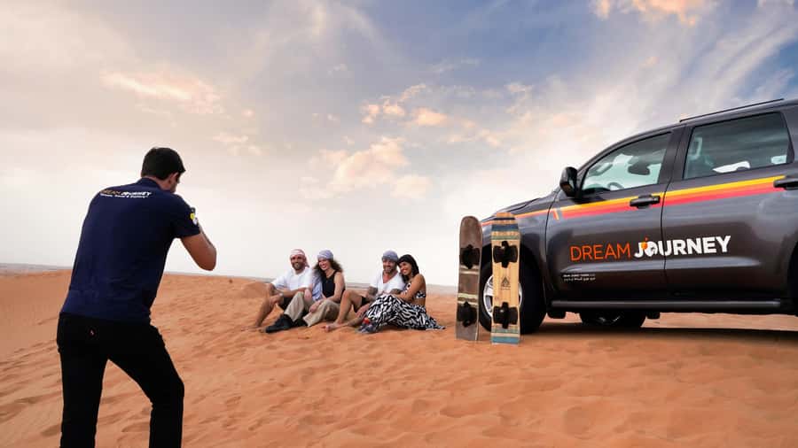 Dubai Desert Trail: Guided Quad/Polaris and Red Dunes Safari - From Dubai towers to Lahbab’s red sand