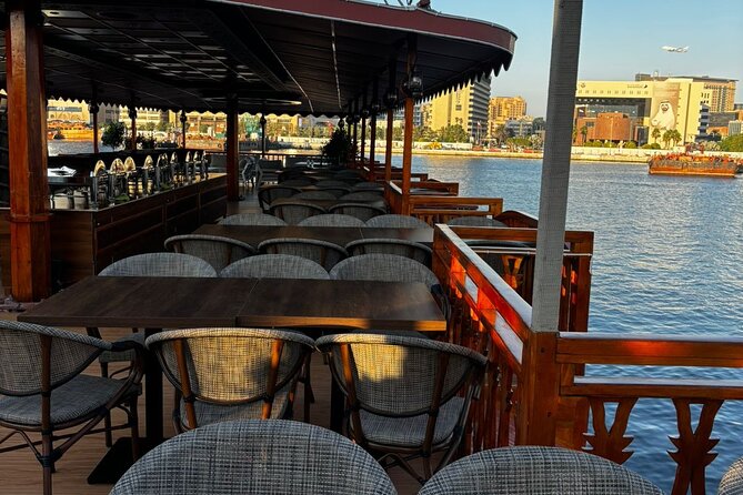 Dubai Dhow Cruise Dinner Al Seef Creek Multicusine - The views are the real reason to go