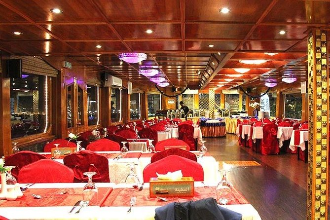 Dubai Dhow Dinner Cruise Marina with pickup drop option - Ninety minutes through Dubai Marina