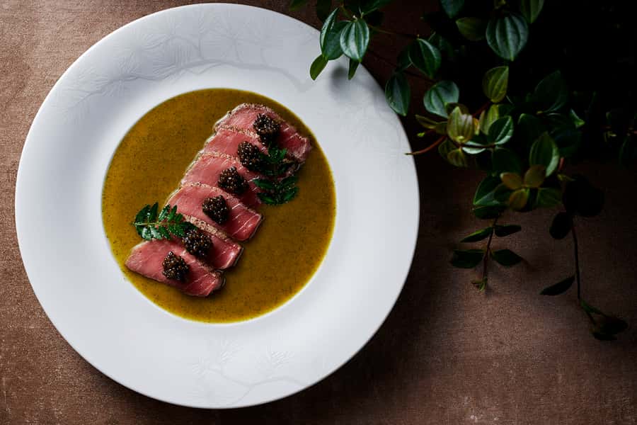 Dubai: Dinner at Kaleidoscope in Atlantis the Palm - Live cooking stations and how to use them