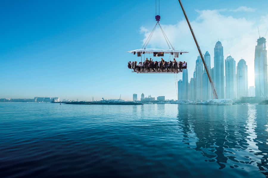 Dubai: Dinner in the Sky Experience - The Views: Dubai Marina From a Rare Angle