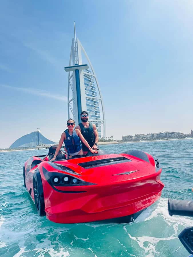 Dubai: Dubai Marina Jetcar Ride - What a Dubai Jetcar actually feels like