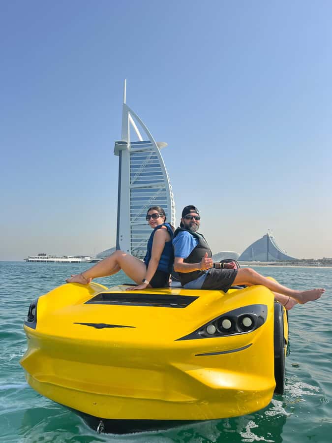 Dubai: Dubai Marina Jetcar Ride - Atlantis, Palm Jumeirah, and the longer route