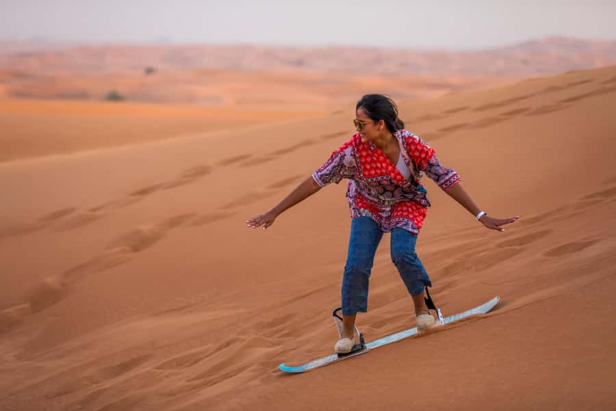 Dubai: Dune Buggy Desert Safari, Camel Ride & Sandboarding - Al Khayma Desert Camp after the drive
