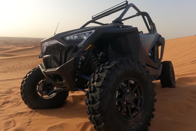 Dubai Dune Buggy Safari with Pick up - The real draw: a 1000CC buggy on red desert sand