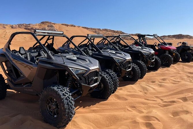 Dubai Dune Buggy Safari with Pick up - Dune bashing begins the desert program