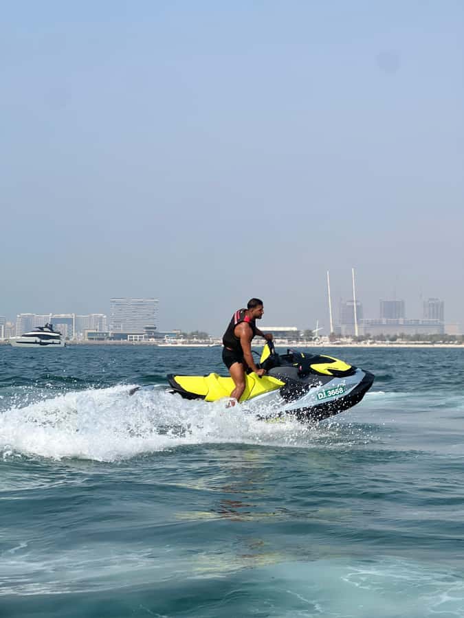Dubai East: Guided JetsKi Ride with Sound System! - Your safety briefing before the ride