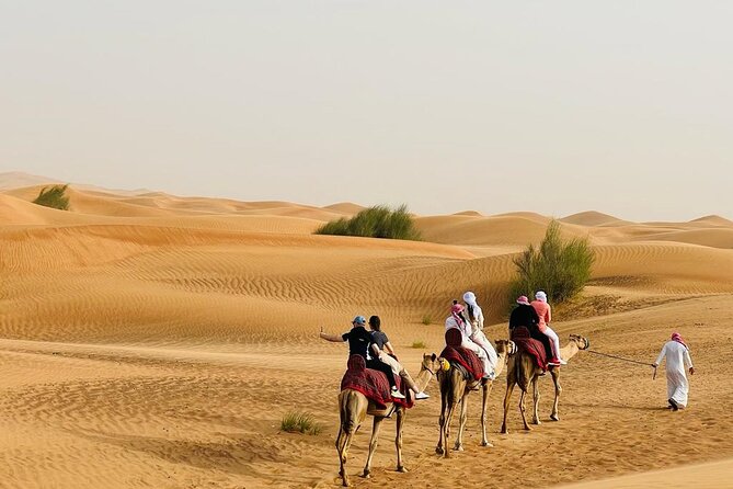 Dubai Elite Red Dunes Safari With Sunset & Bedouin Camp - From Dubai hotel pickup to open red dunes