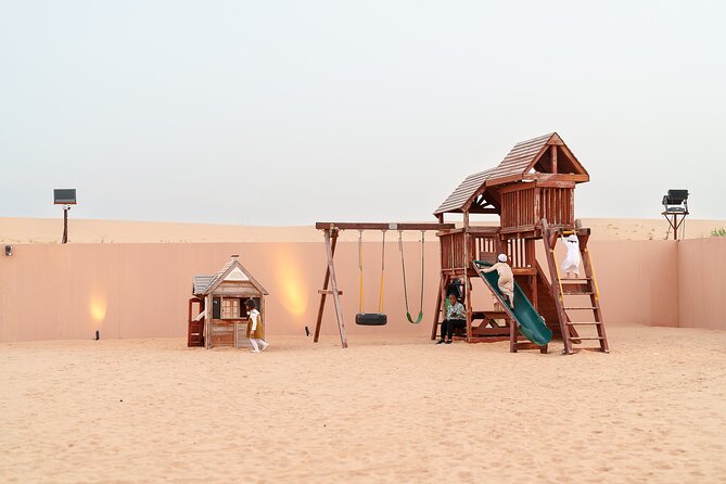 Dubai Evening Desert Safari BBQ Dinner & Transfer to Noble Camp - Nine performances, music, and the Noble Fire Show