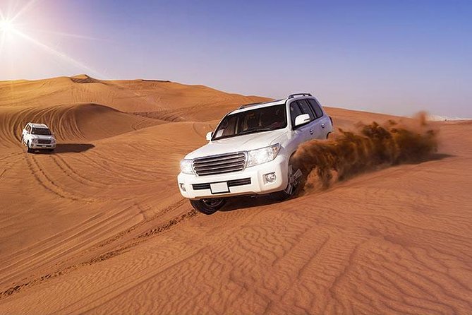 Dubai Evening Desert Safari, Camel Ride, Sandboarding & BBQ Dinner - Key points before you book