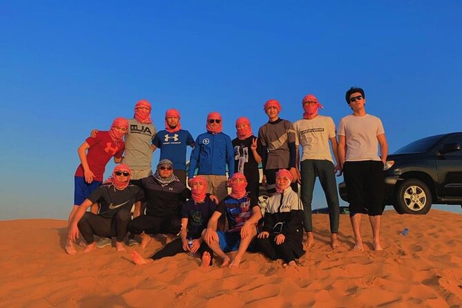 Dubai Evening Desert Safari - Sharing - Dune bashing across the open sand