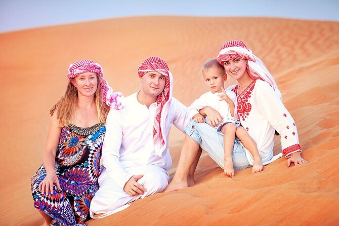 Dubai Evening Desert Safari - Sharing - BBQ dinner and the evening shows