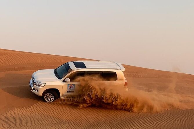 Dubai Evening Desert Safari with BBQ & Live Entertainment - A brief camel ride and Arabian coffee