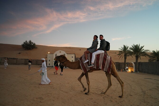 Dubai Evening Desert Safari with Thrilling Dune Buggy Adventure - Arabic tea, dates, and the desert camp