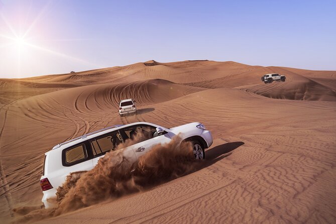 Dubai Evening Desert Safari with Thrilling Dune Buggy Adventure - A short camel ride with a traditional purpose