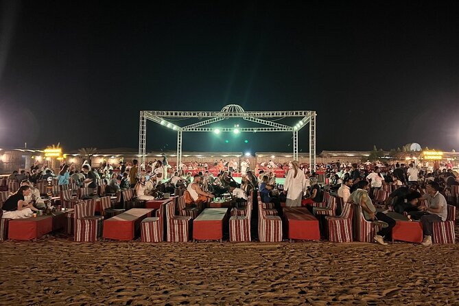 Dubai Evening Safari With Quad Biking VIP BBQ 10 Show Camel Ride - A VIP Seat and BBQ Dinner Under the Stars