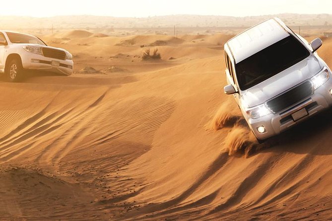 Dubai Evening4x4Desert Safari,BBQ Dinner,4 LiveShows,Camelride - Why this six-hour desert evening works