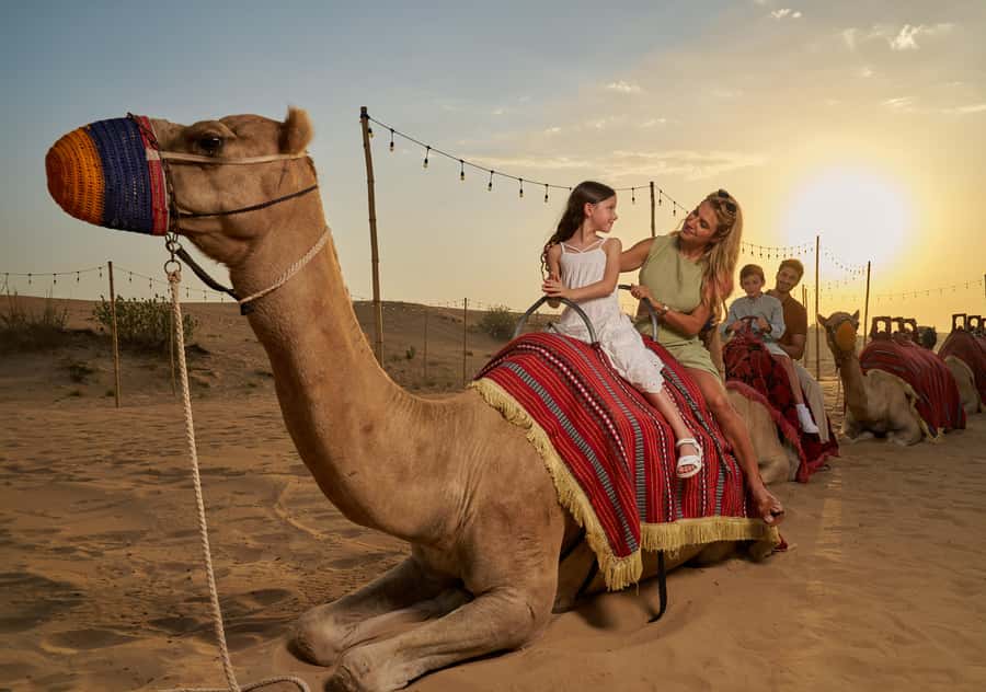 Dubai: Exclusive VIP Desert Safari Dinner with Live Show - Sandboarding, sunset photos, and the optional quad ride