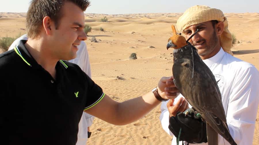 Dubai Falconry Safari - The 90-minute falconry session