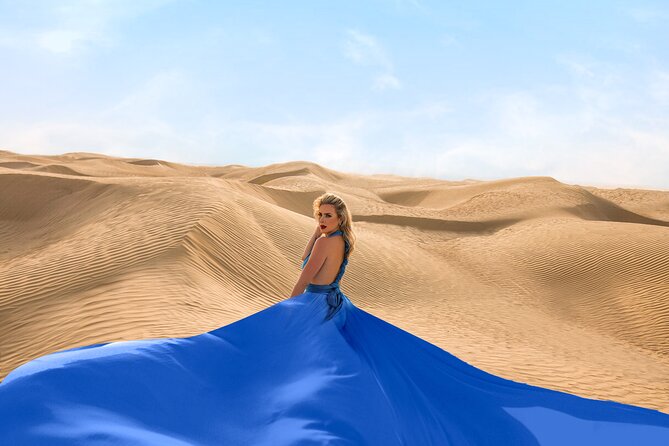 Dubai Flying Dress Private Photoshoot in the Desert - What You Receive After the Camera Stops
