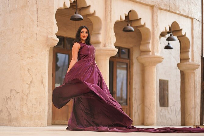 Dubai: Flying Dress with Photography and Exciting Dune Activities - Dune bashing, sandboarding, and the camel picture