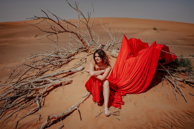 Dubai: Flying Dress with Photography and Exciting Dune Activities - Timing, heat, and physical effort
