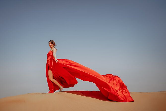 Dubai: Flying Dress with Photography and Exciting Dune Activities - The ride from Dubai to Lahbab