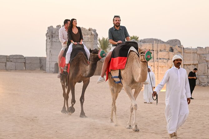 Dubai Fort Lisaili Desert Experience: Camel Ride, BBQ & Transfers - What the $47.95 price really covers