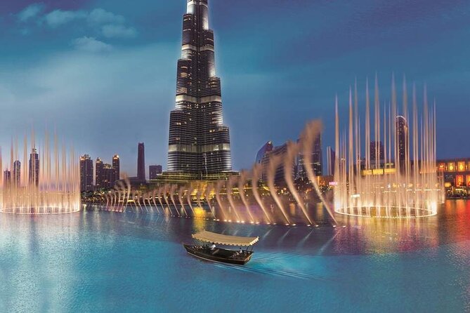 Dubai Fountain Show Boat Lake Ride Ticket - Key points to know before booking