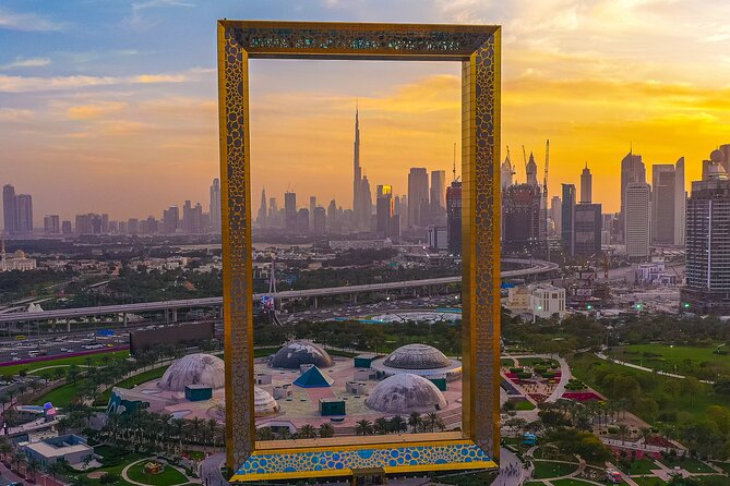 Dubai: Frame Tickets, Creek, Souks & Blue Mosque Guided Tour - Museum of the Future and the modern city