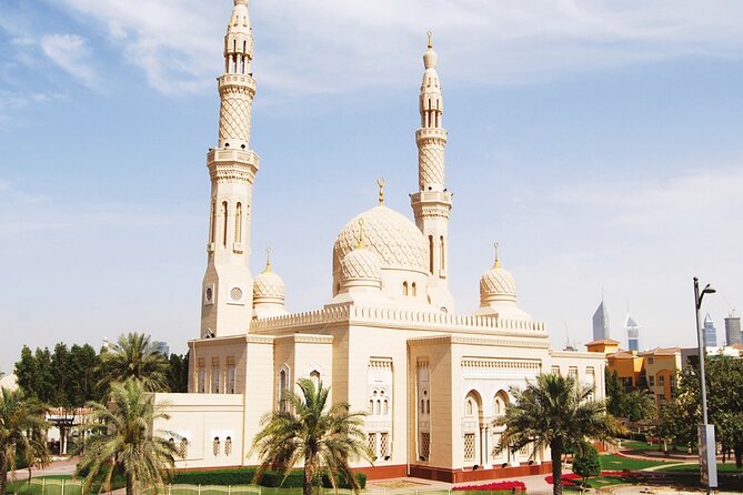 Dubai Full-Day City Tour: Souk, Palm Monorail, Abra Ride & Mosque - Souk Madinat and the Burj Al Arab view