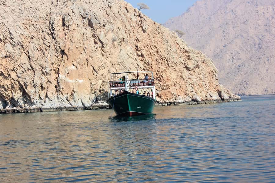Dubai: Full-Day Sea Safari to Musandam - Musandam’s mountains rising from the sea