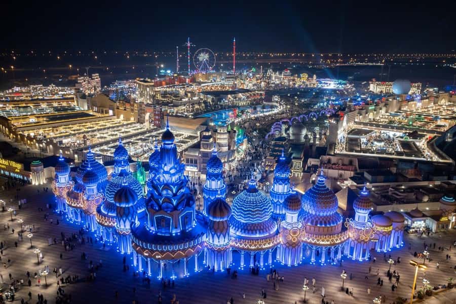 Dubai: Global Village Entry Ticket with Hotel Transfers - Cultural shows, street entertainment, and fireworks