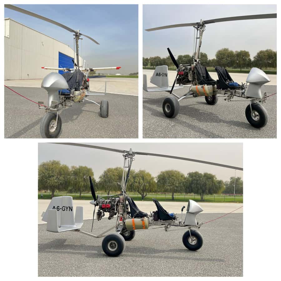 Dubai: Gyrocopter Introductory Flight - Photos, video, and the camera rules