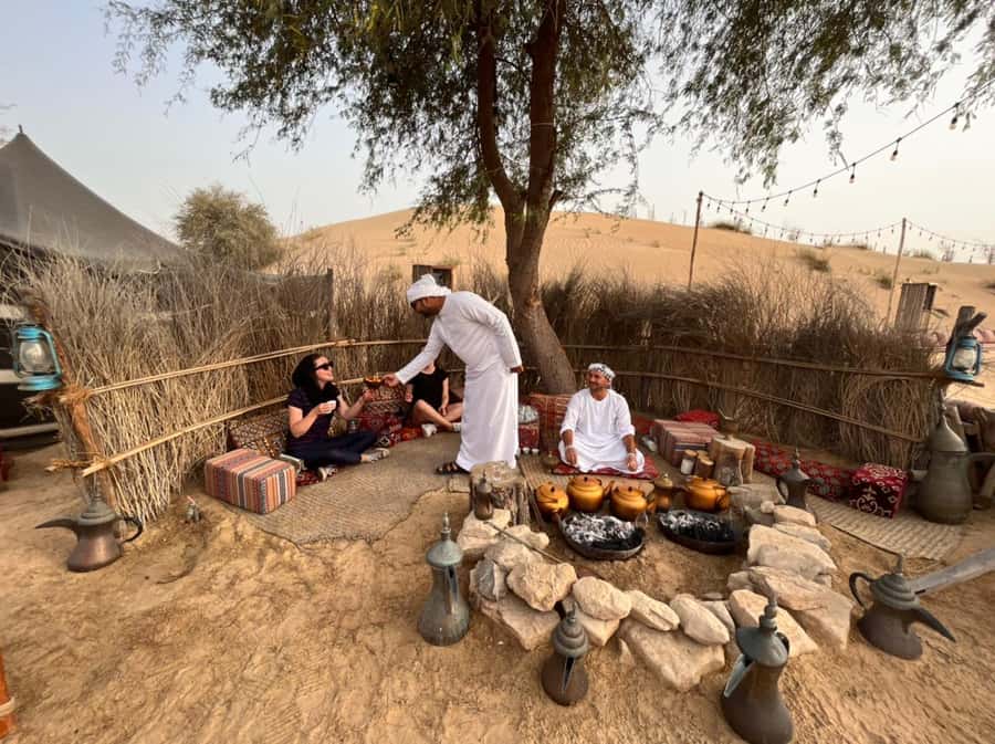 Dubai: Half-Day Camel Trekking with Al Marmoom Breakfast - The 50-minute drive from Dubai