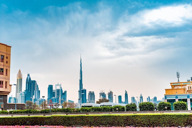 Dubai Half Day City Tour With Burj Khalifa Ticket - Palm Jumeirah and the Atlantis view