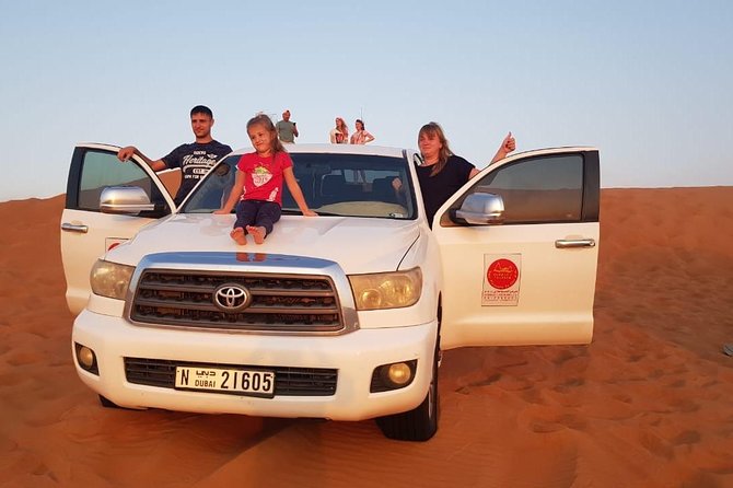 Dubai Half day Desert Safari Quad Bike & Flying Dress Photoshoot - Camel Riding, Henna, and Arabic Dress