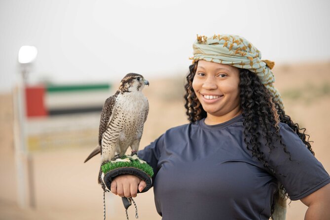 Dubai Half-day Red Dunes bashing with Sandboarding, Camel &Falcon - The camel ride and a slower view of the desert