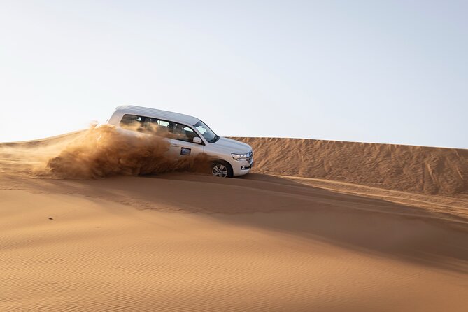 Dubai Half-day Red Dunes bashing with Sandboarding, Camel &Falcon - The drive from Dubai to Lahbab