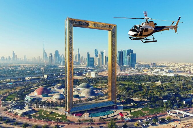 Dubai Helicopter Experience with Sightseeing Options - Burj Al Arab and the Jumeirah coast