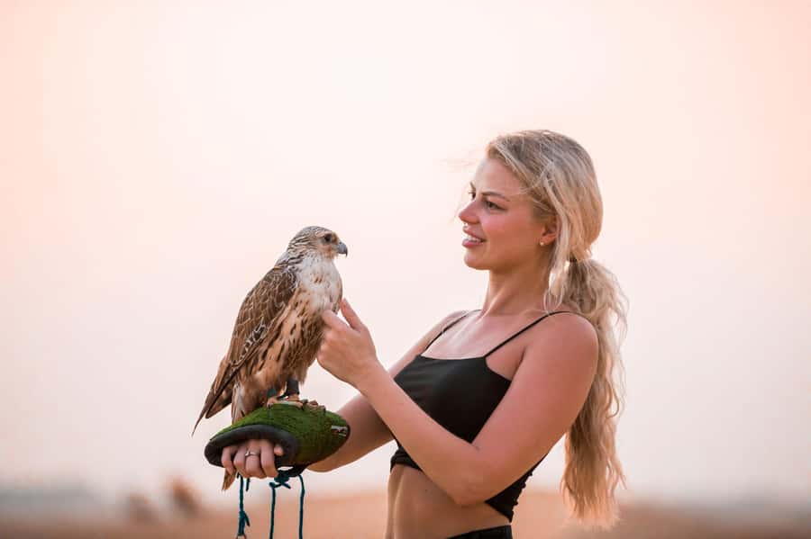Dubai: Helicopter Ride, Desert Safari, Camels & Refreshments - The 4WD dune bashing run