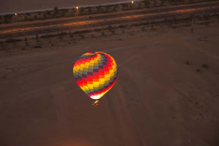 Dubai: Hot Air Balloon, Desert Safari, and Quad Biking Tour - Camel and horse rides inside the camp