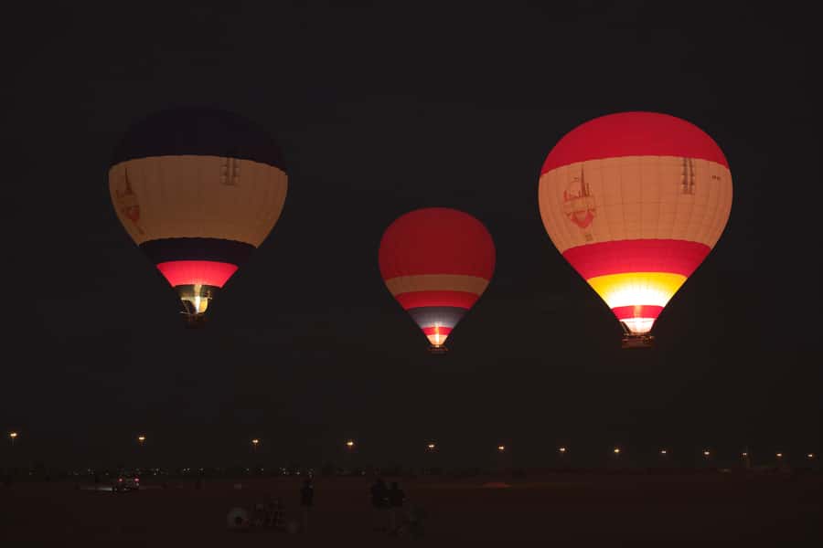 Dubai: Hot Air Balloon, Desert Safari, and Quad Biking Tour - Dune bashing through the desert